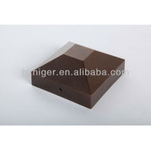 street fence cap,aluminum die casting,road guardrail cover